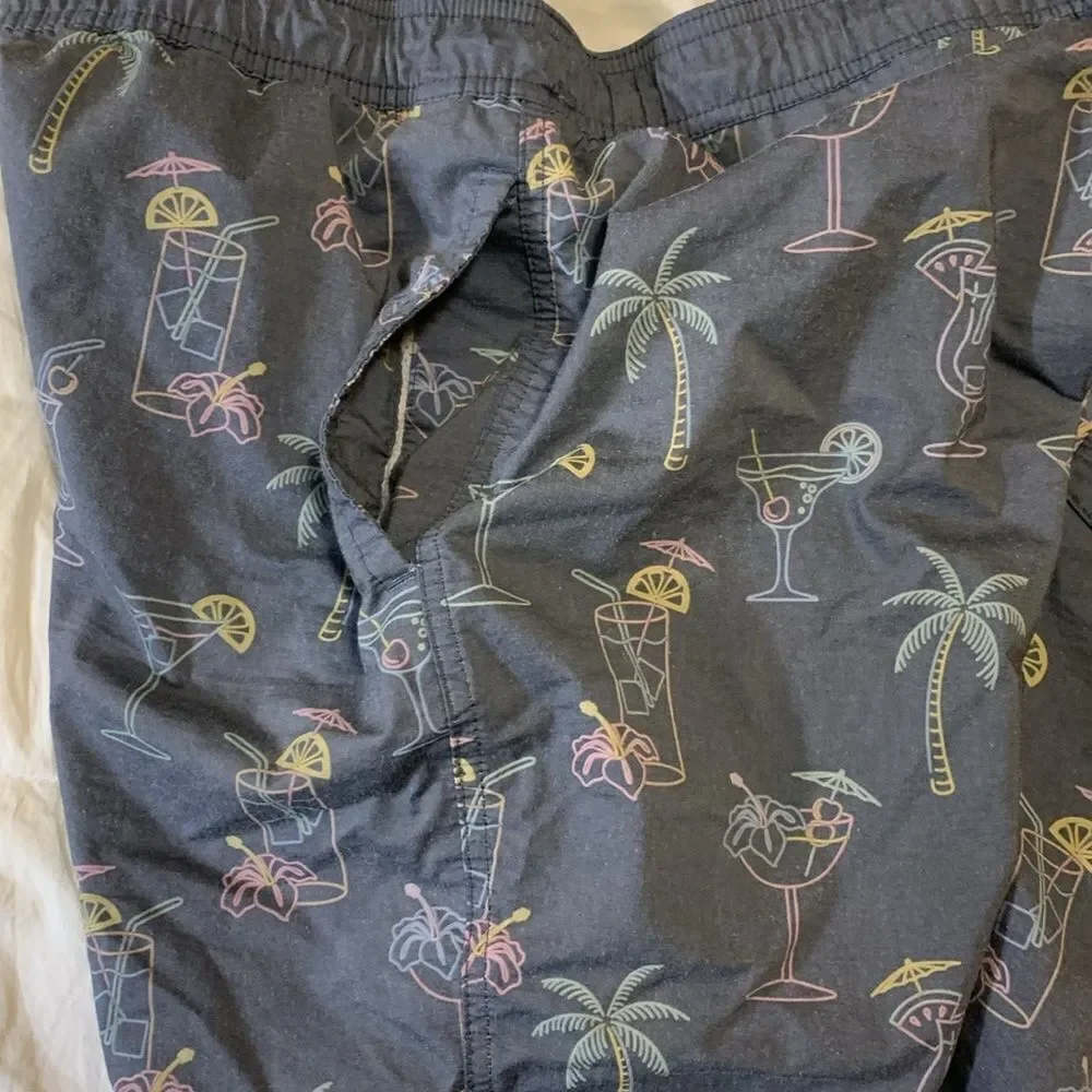 Swimming trunks, men’s large, by Good Fellow,  good condition